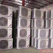 淄博大量收购二手空调制冷设备机组回收中央空调回收电机线缆电瓶